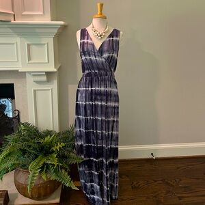 Tie Dyed Dress full length size L